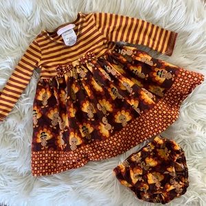 Thanksgiving Infant Outfit (Dress)